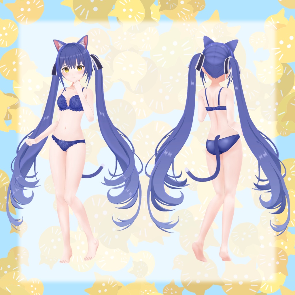 『アイナ』-Aina-【オリジナル3Dモデル】