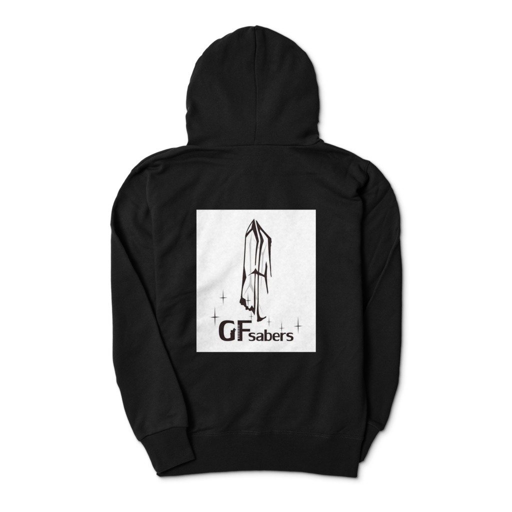 GFs ジップパーカー BLK JP-2