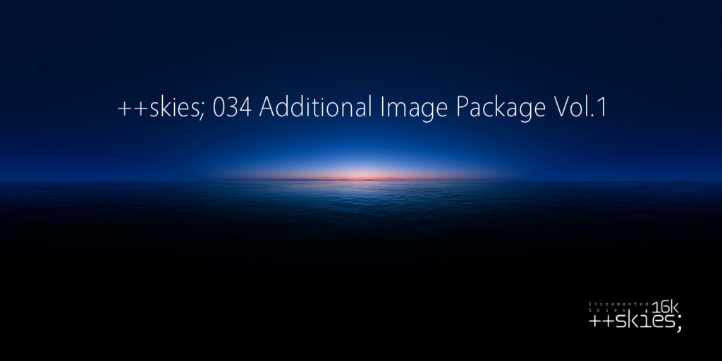 ++skies; 034 Additional Image Package Vol.1