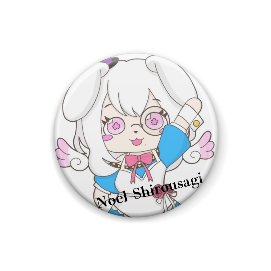白兎のえる 缶バッジ
