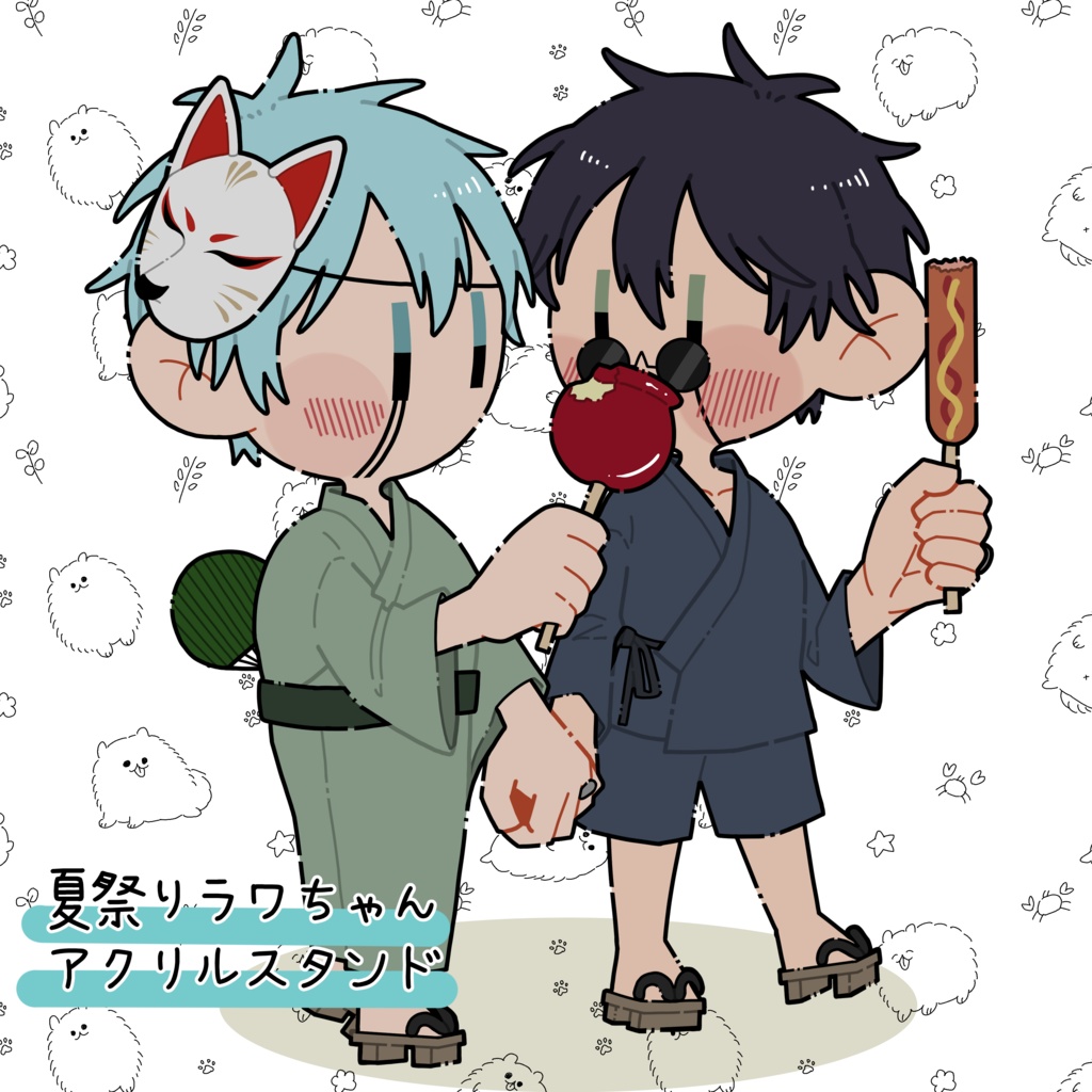 夏祭りラワちゃんアクリルスタンド