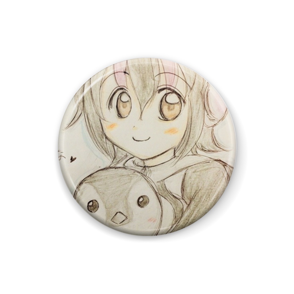 ペンギン缶バッジ