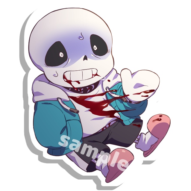 裏返すと死んじゃうサンズアクキー