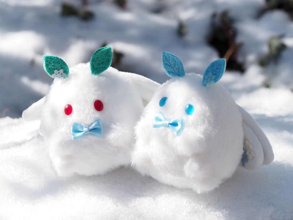 ゆきうさぎもす