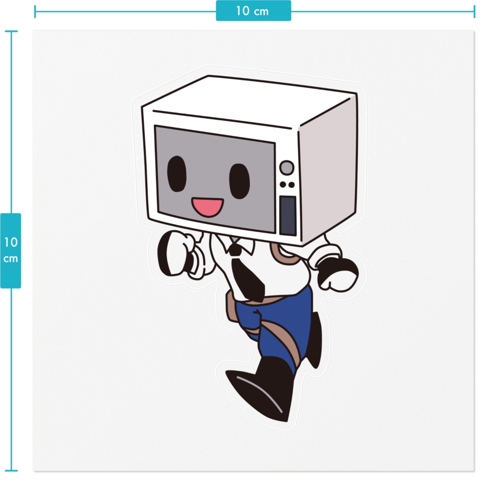 ステッカー【No.6 ダッシュ】