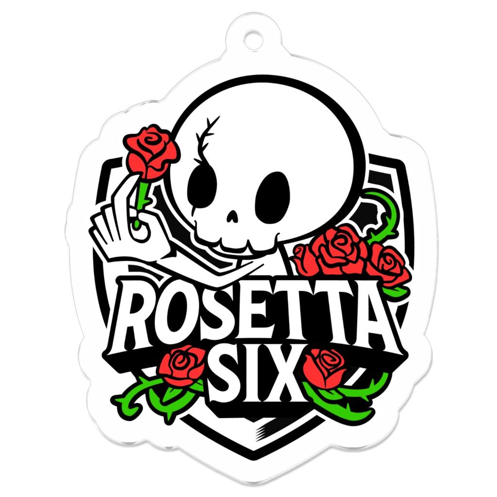 RosettaSixキーホルダー