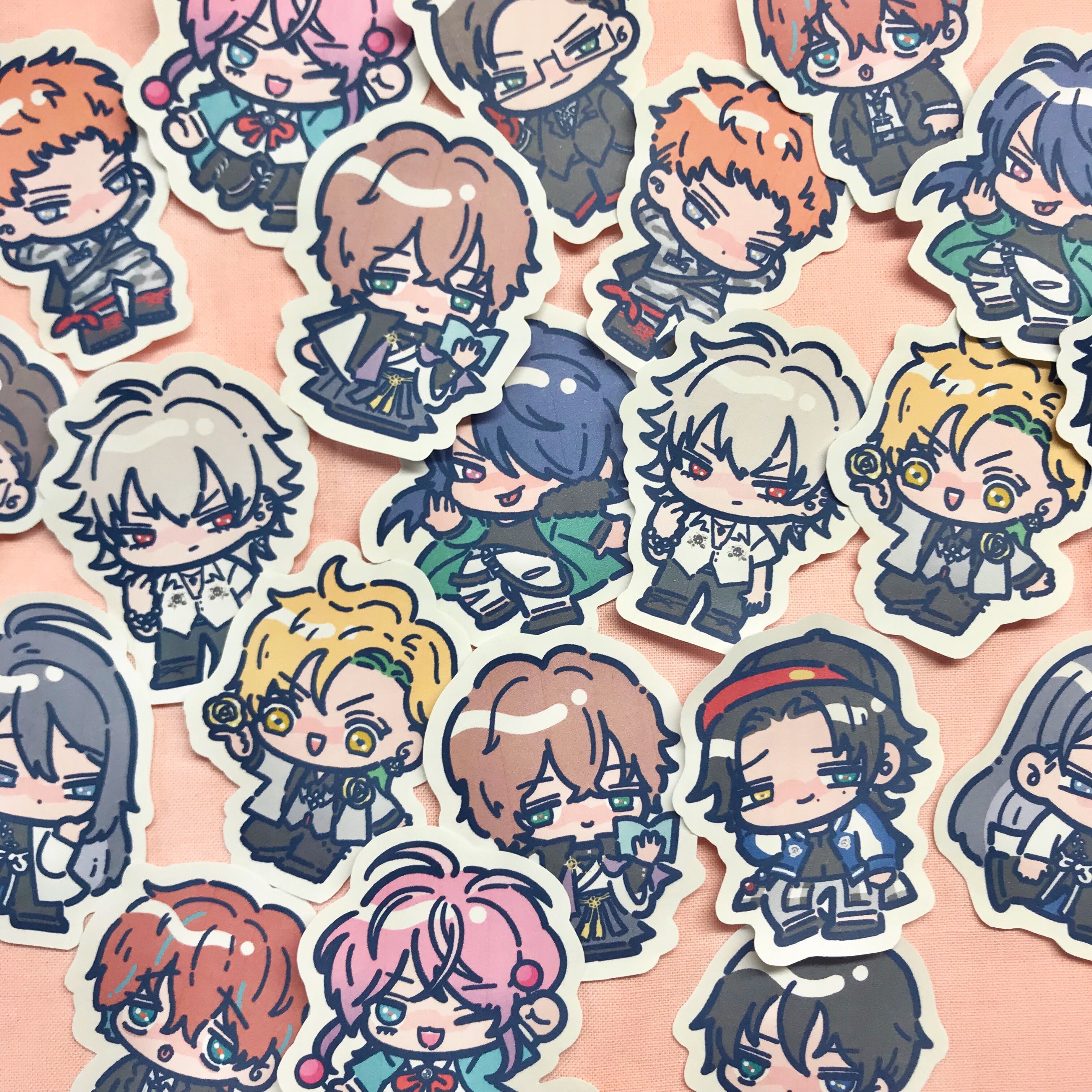 ヒプマイ ダイカットステッカ〜