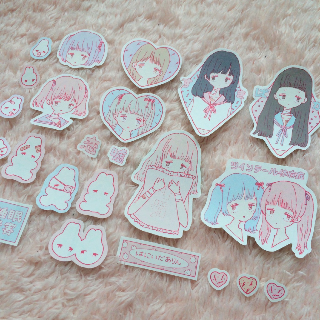 ゆめかわ ♡ シ〜ルセット