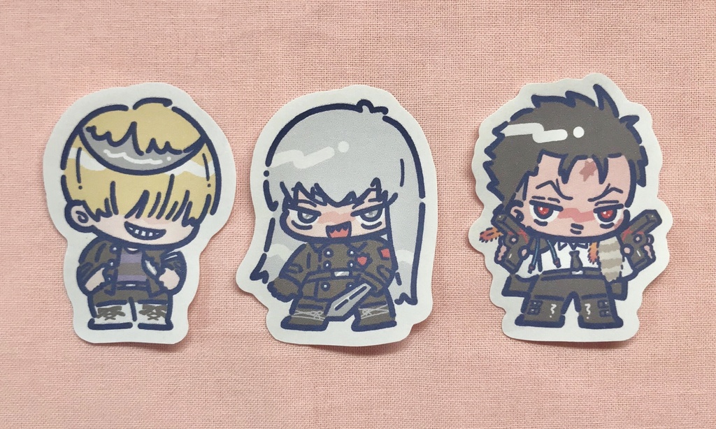 リボーン ダイカットステッカ〜