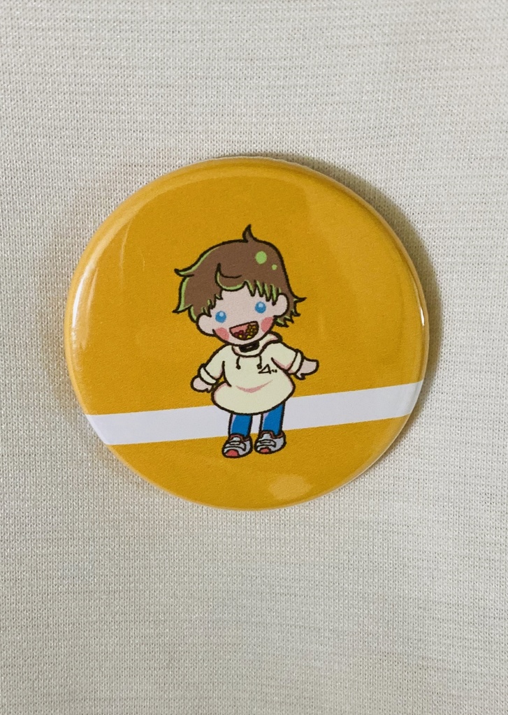 44mm丸缶バッジ 咲き乱れる口腔