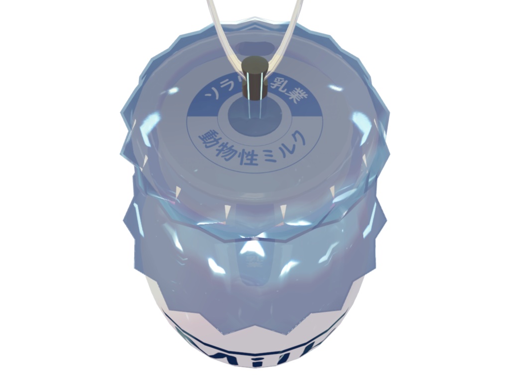 【ミルティナ対応】ミルク風鈴 イヤリング