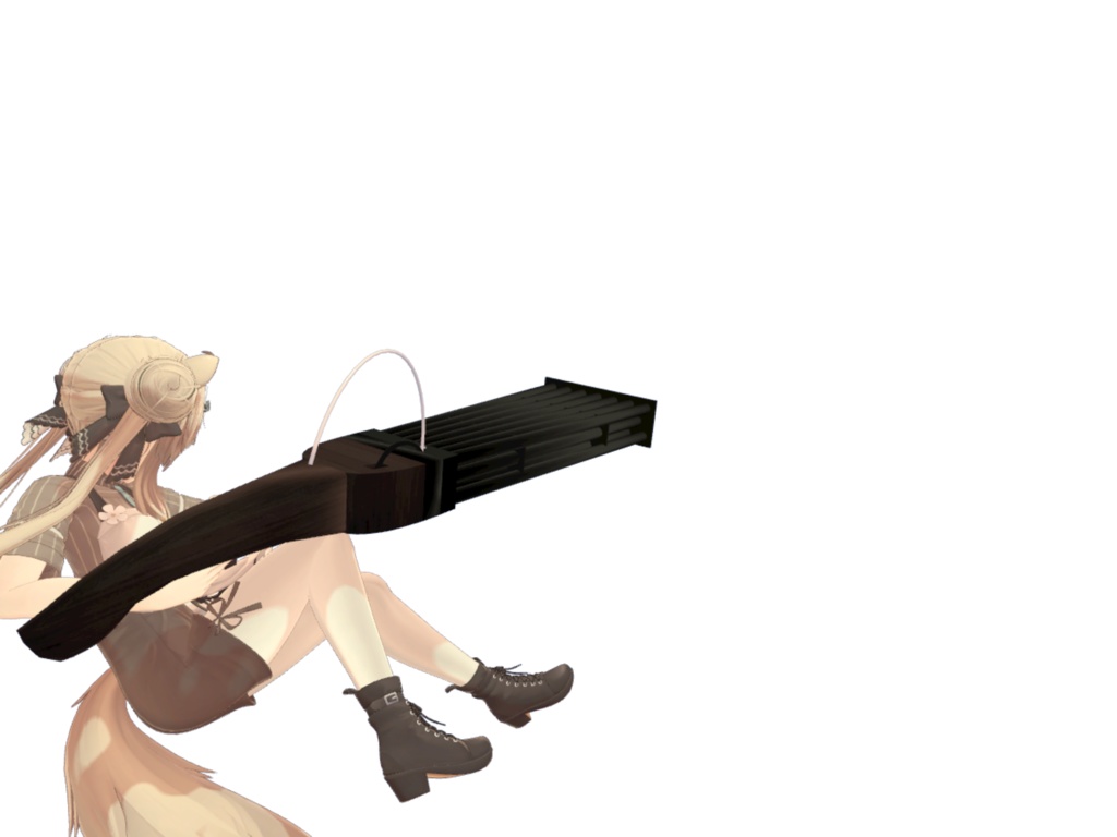 【VRChat想定】二十連発斉発銃