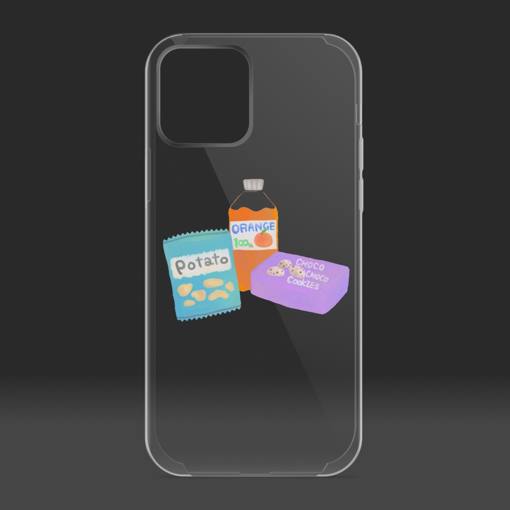 iPhoneケース【おかし】