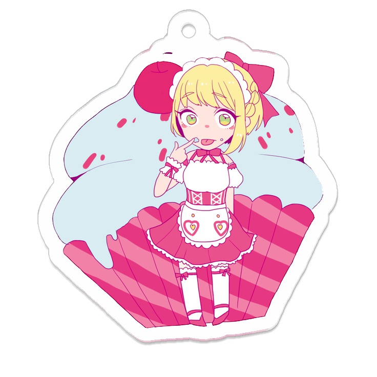 宮本フレデリカ　メイドアクキー