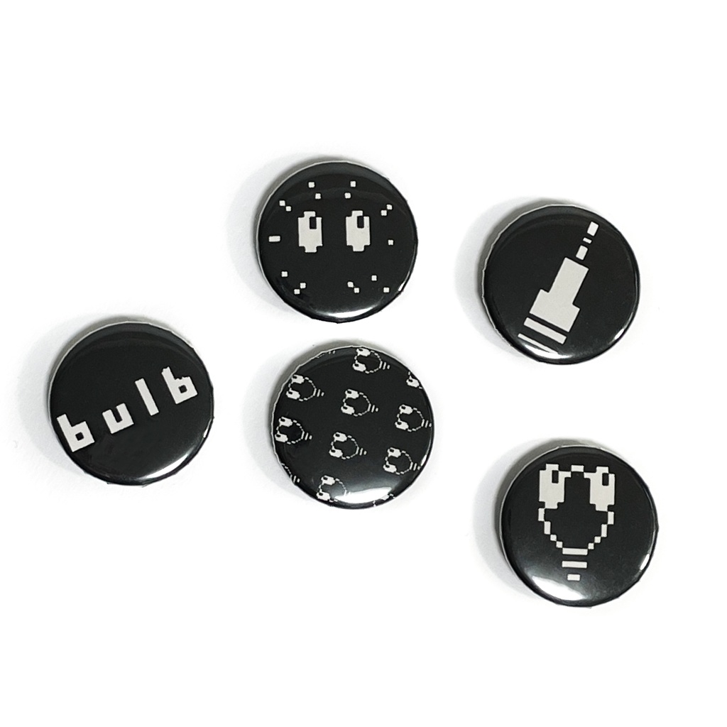 november invader 小缶バッヂセット