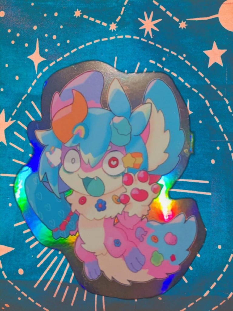 ちるキャラステッカー