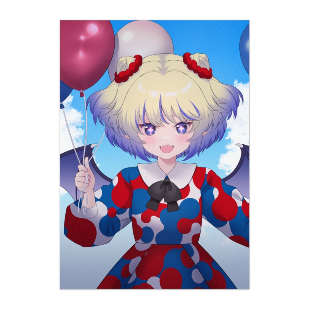 群咲ちこり4周年記念ポスター