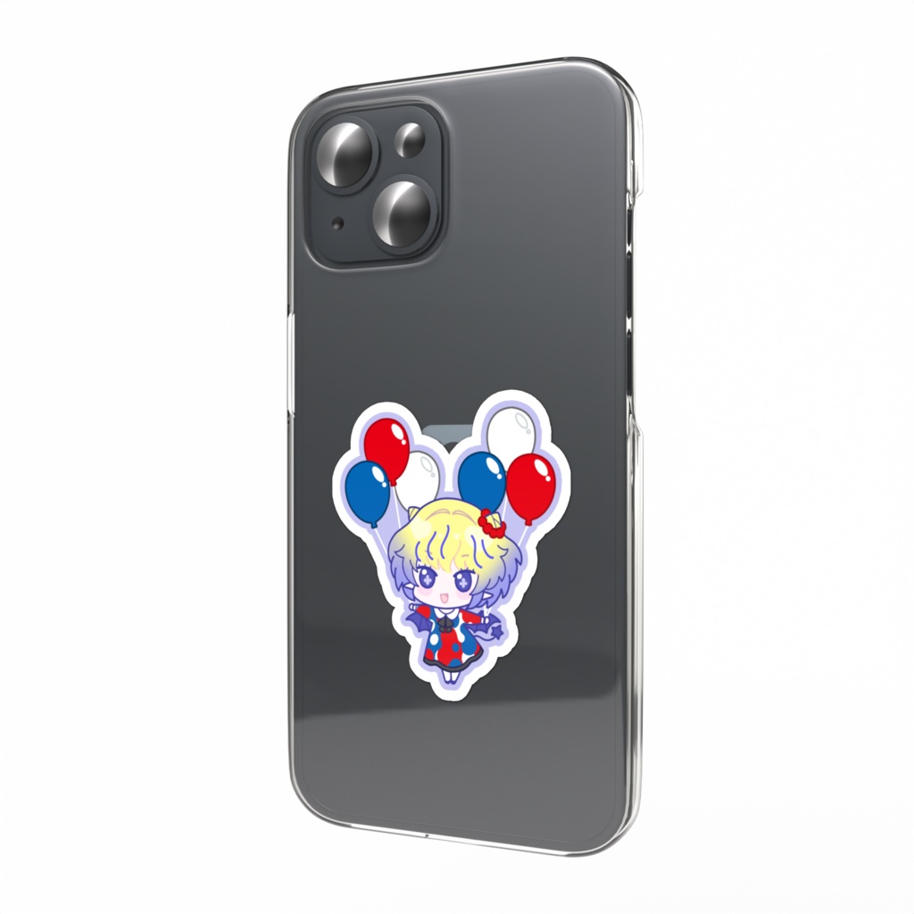 群咲ちこり4周年記念スマホステッカー