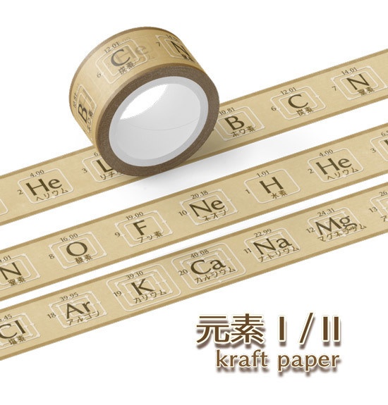 元素マスキングテープ-Kraft paper