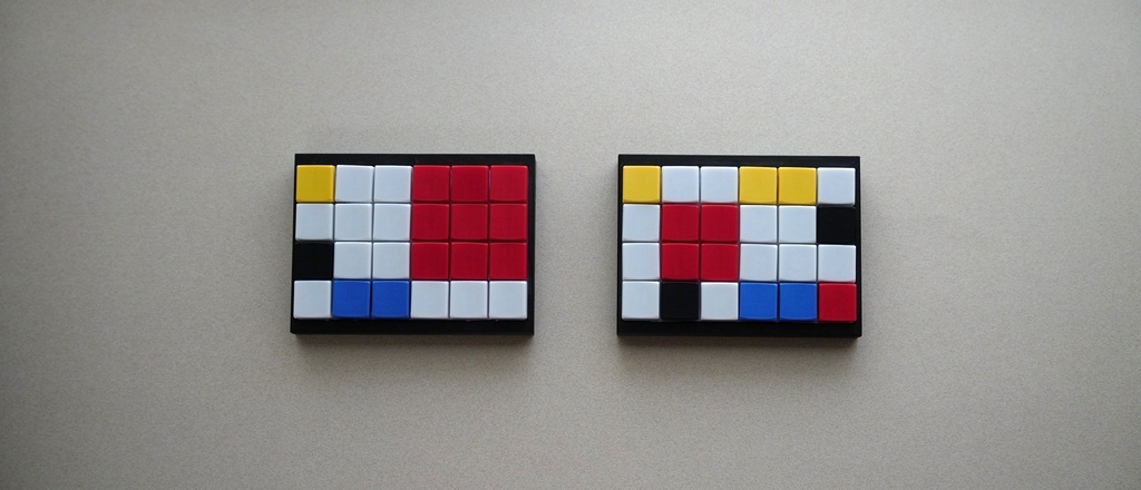 【ケース&キーキャップ付き】【はんだ付け済み】PEKS48 無線分割キーボードキット