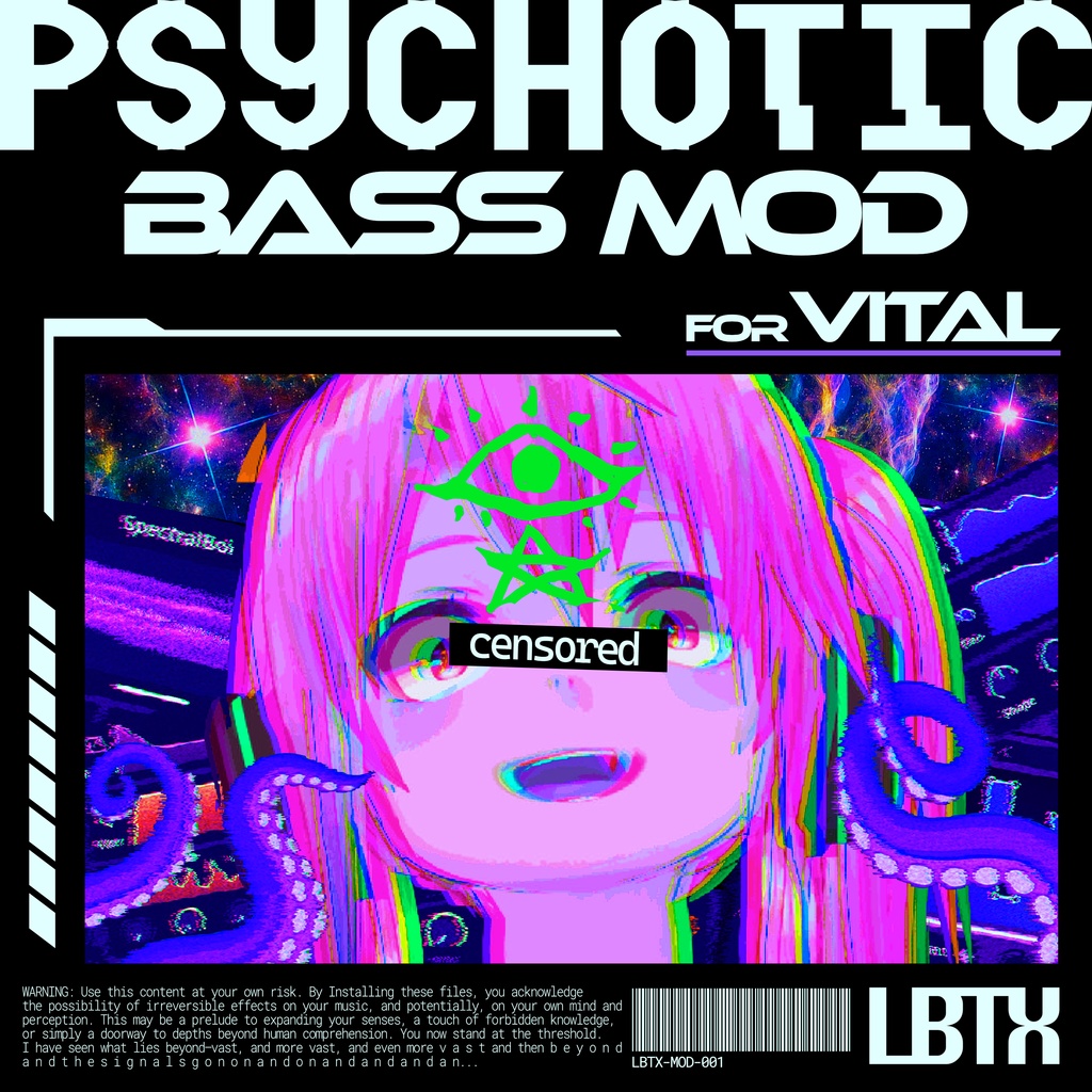 LBTX Psychotic Bass Mod For VITAL