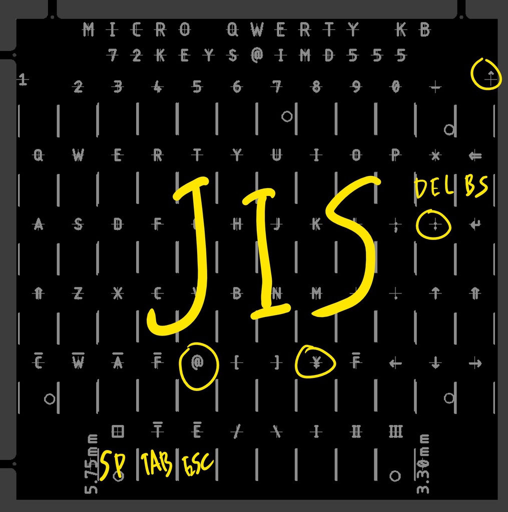 ①+②+③ microQWERTY黒 基本セット