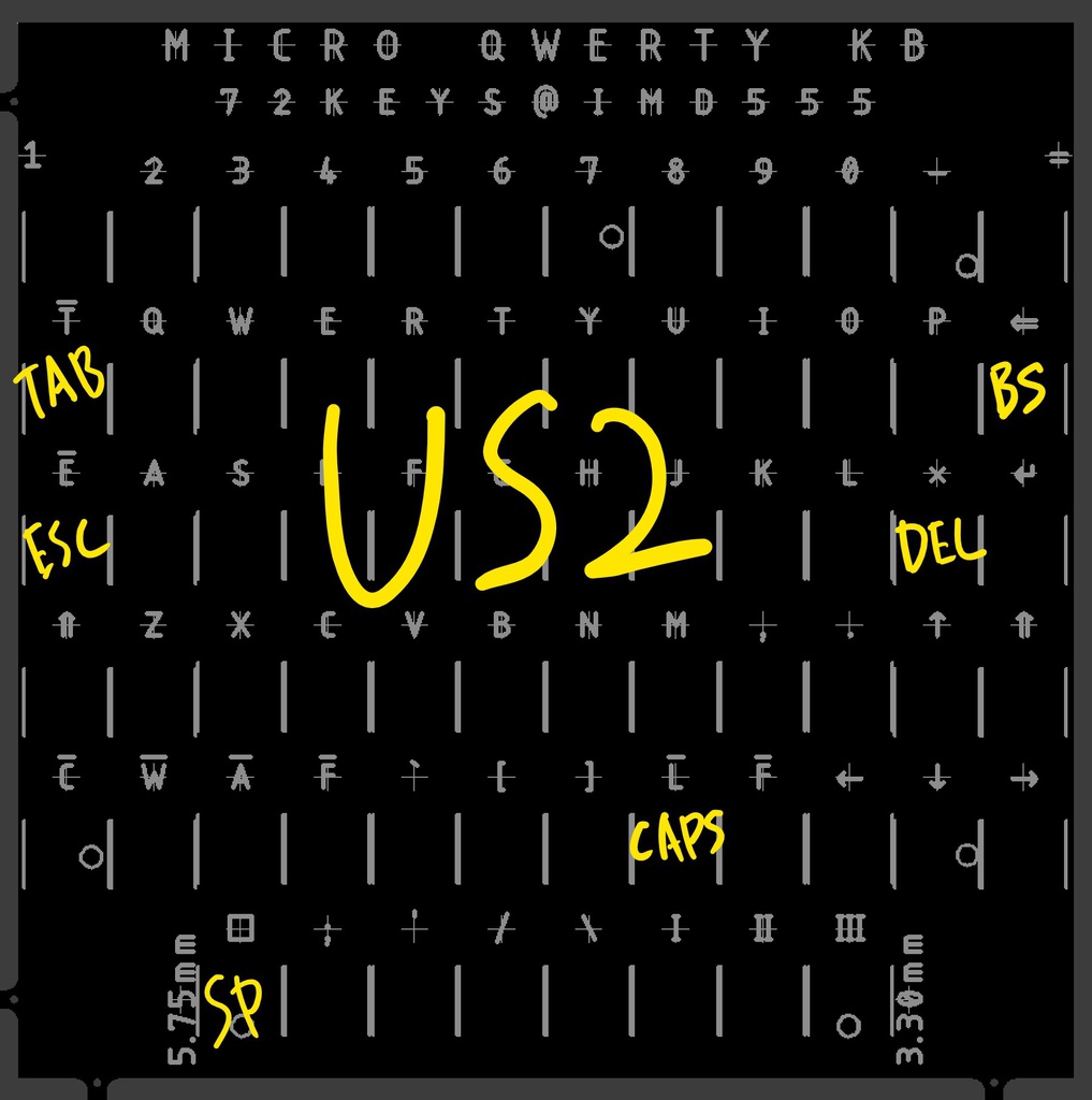 ①+②+③ microQWERTY黒 基本セット