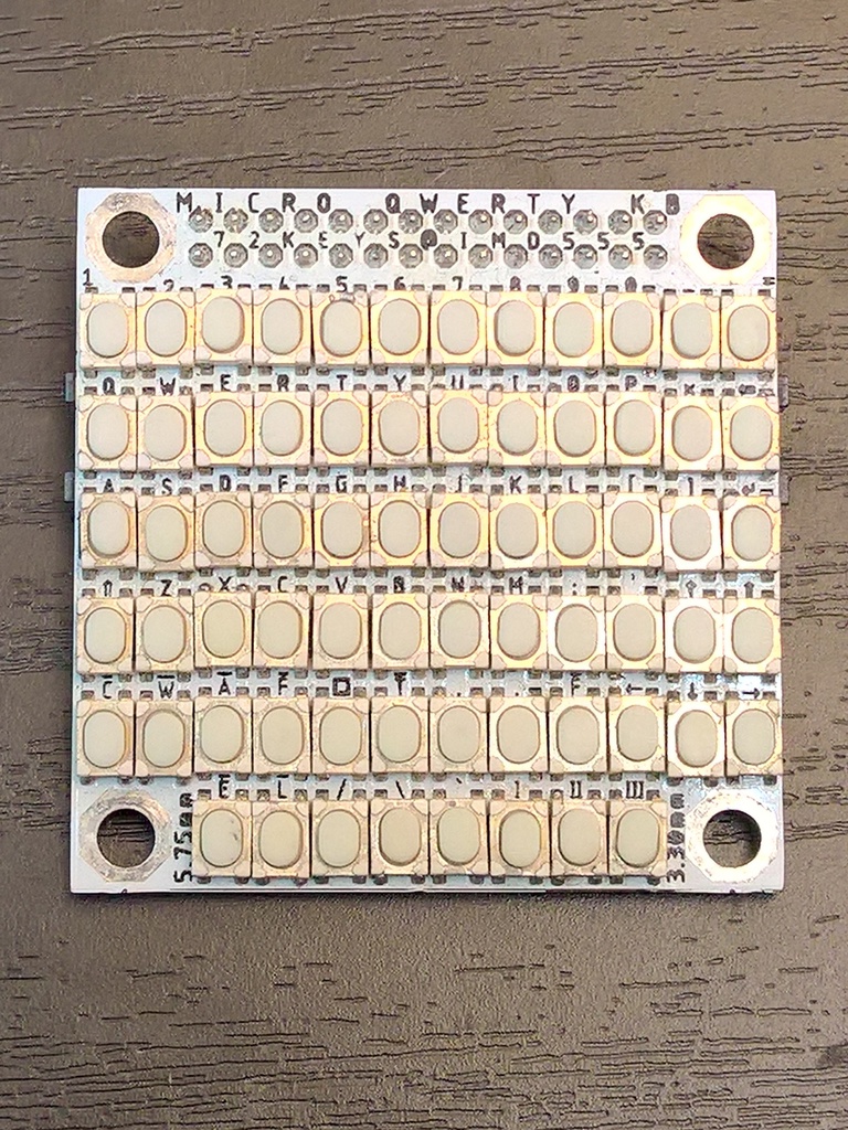 ② microQWERTY (v2) 白