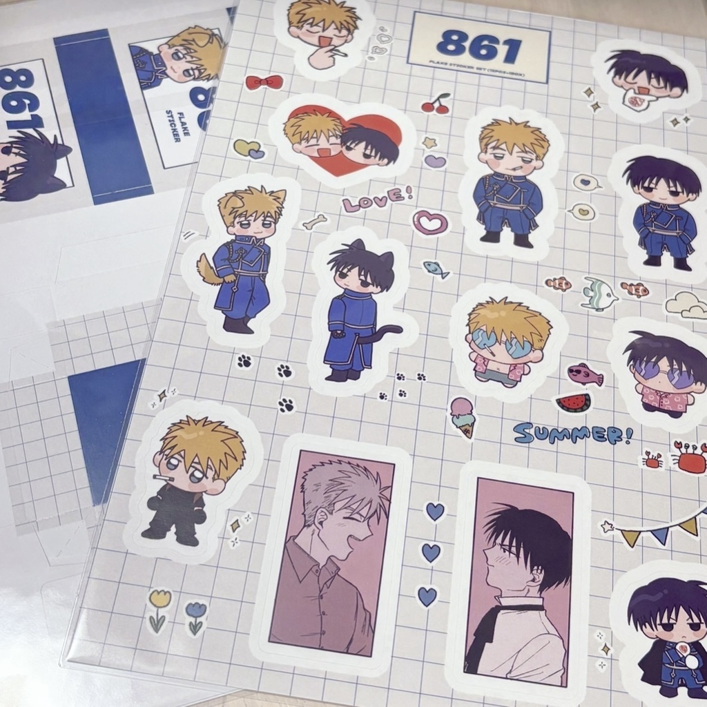 ハボロイ マッチ箱ステッカー