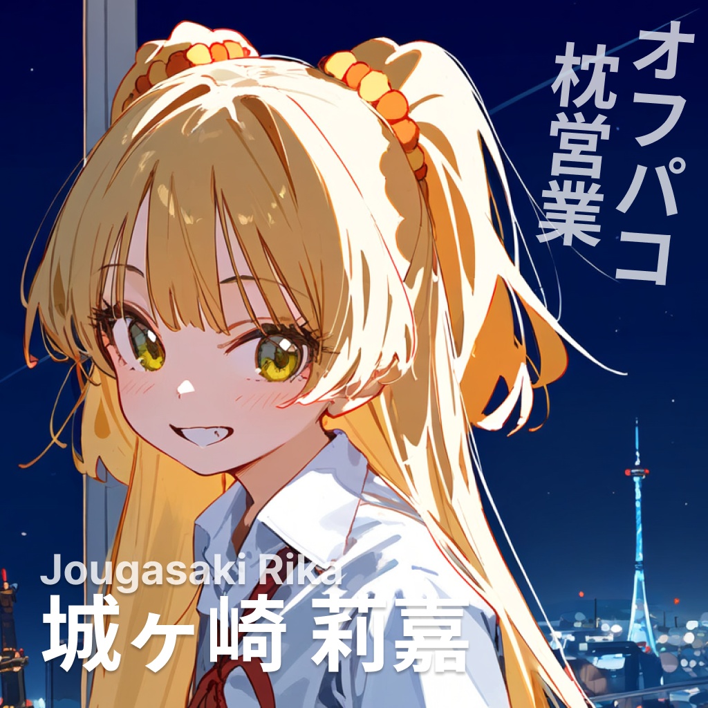 オフパコ枕営業 城ヶ崎莉嘉 - レイ - BOOTH