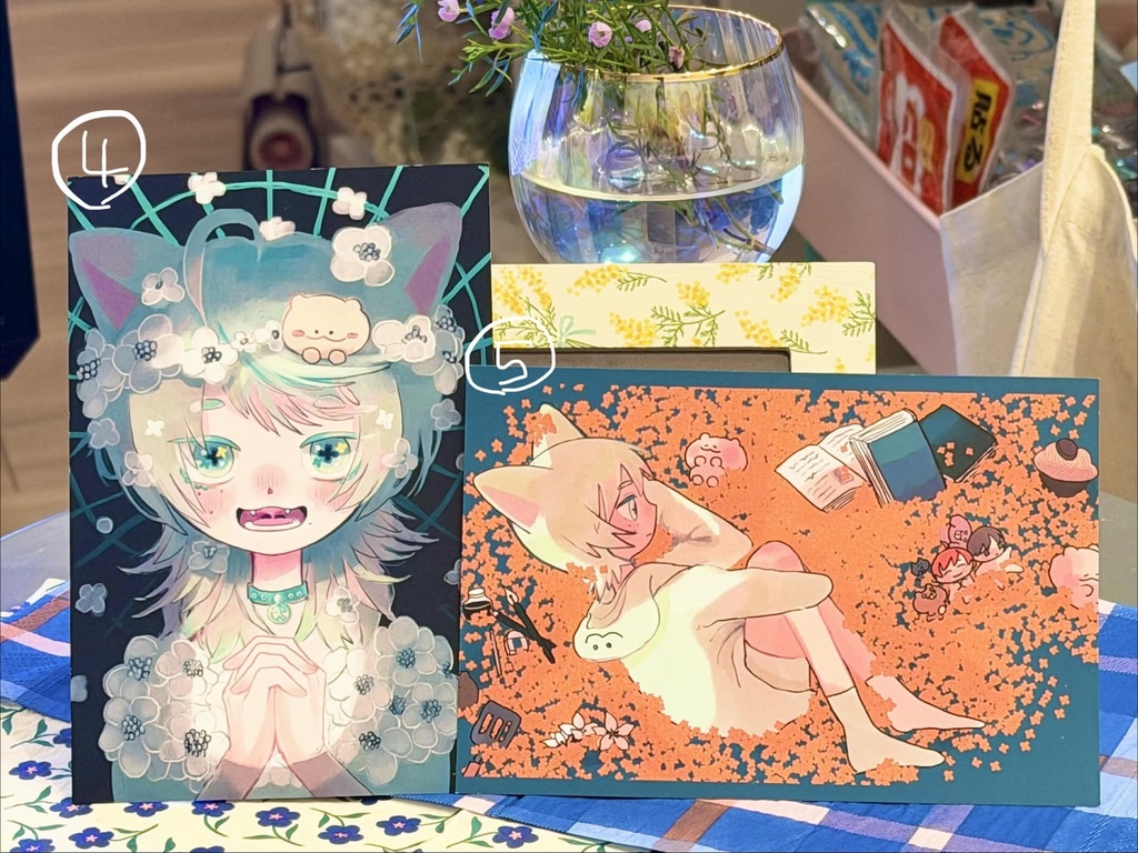 ポストカード🌻💗5種✌