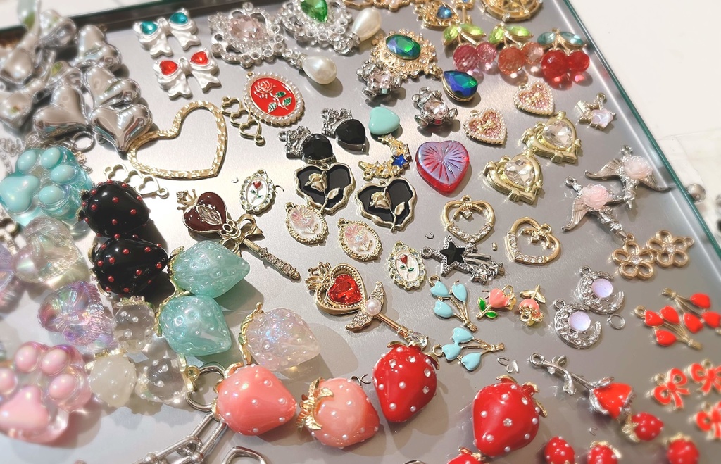 🎀✨犬ですワクワクらんだむおあそびキラキラキーホルダー✨🎀