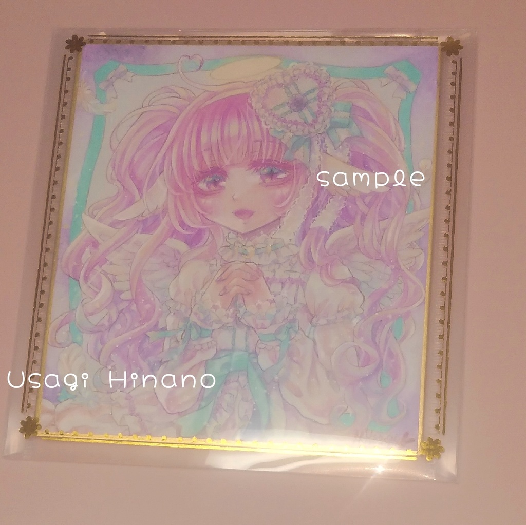 小色紙原画イラスト 口リィタ天使っこ👼