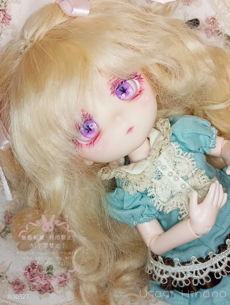 カスタムimomo doll 1/6 Dia-b(セミホワイト) +おまけカボションアイ