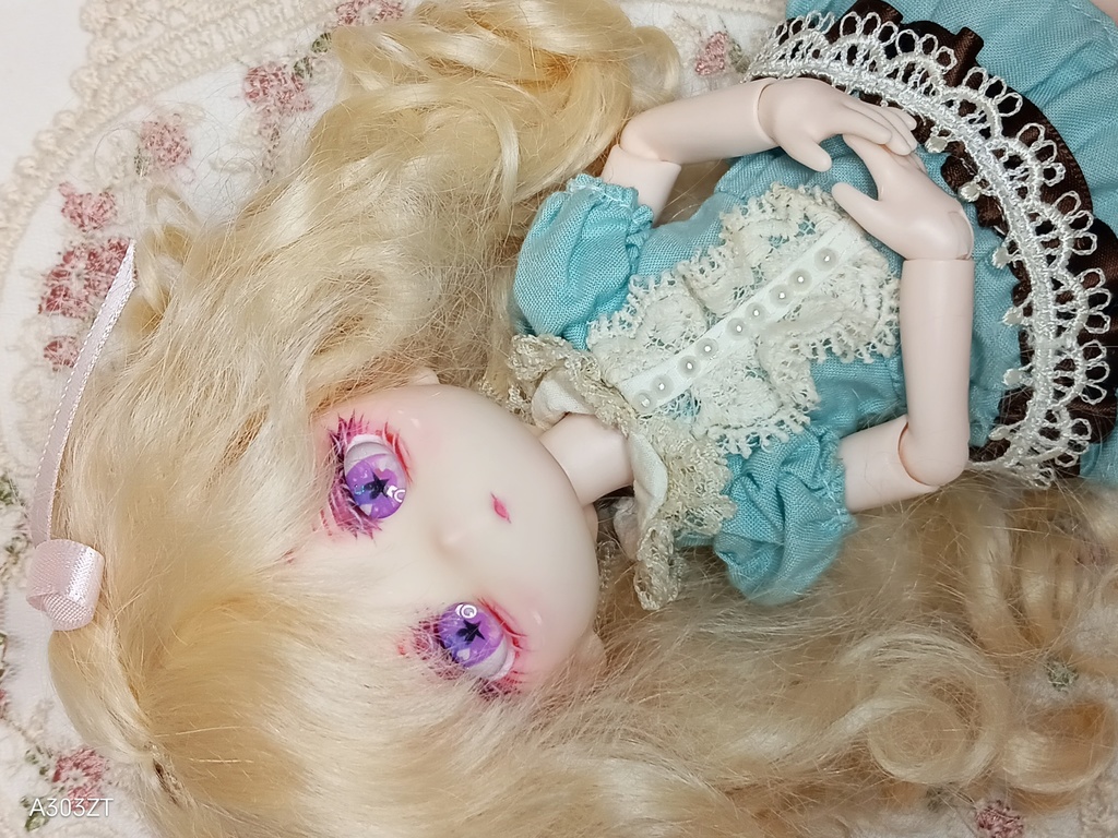 カスタムimomo doll 1/6 Dia-b(セミホワイト) +おまけカボションアイ