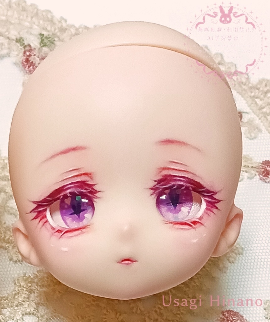 カスタムimomo doll 1/6 Dia-b(セミホワイト) +おまけカボションアイ