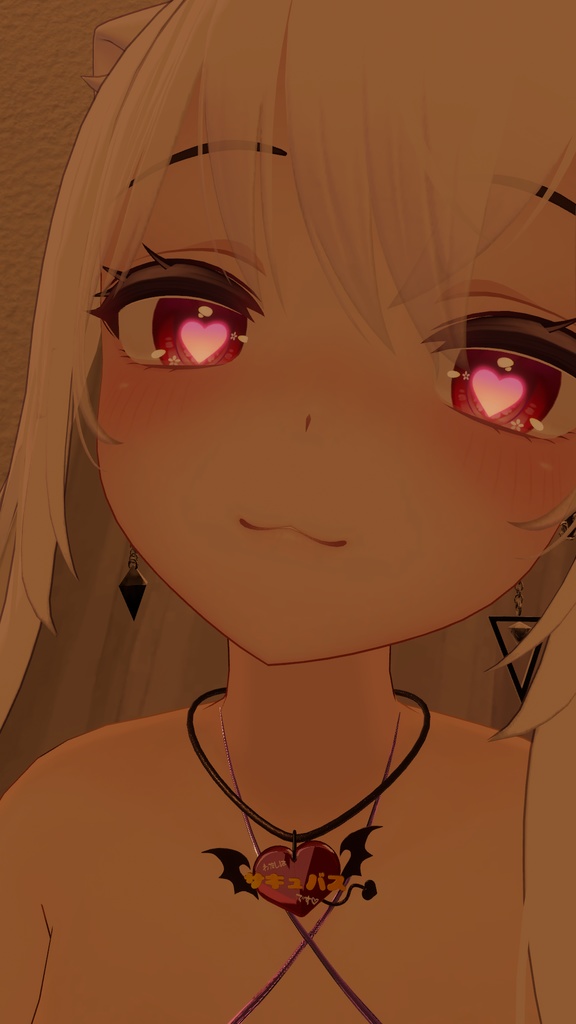 【無料】サキュバスアピールネックレス【VRchat】