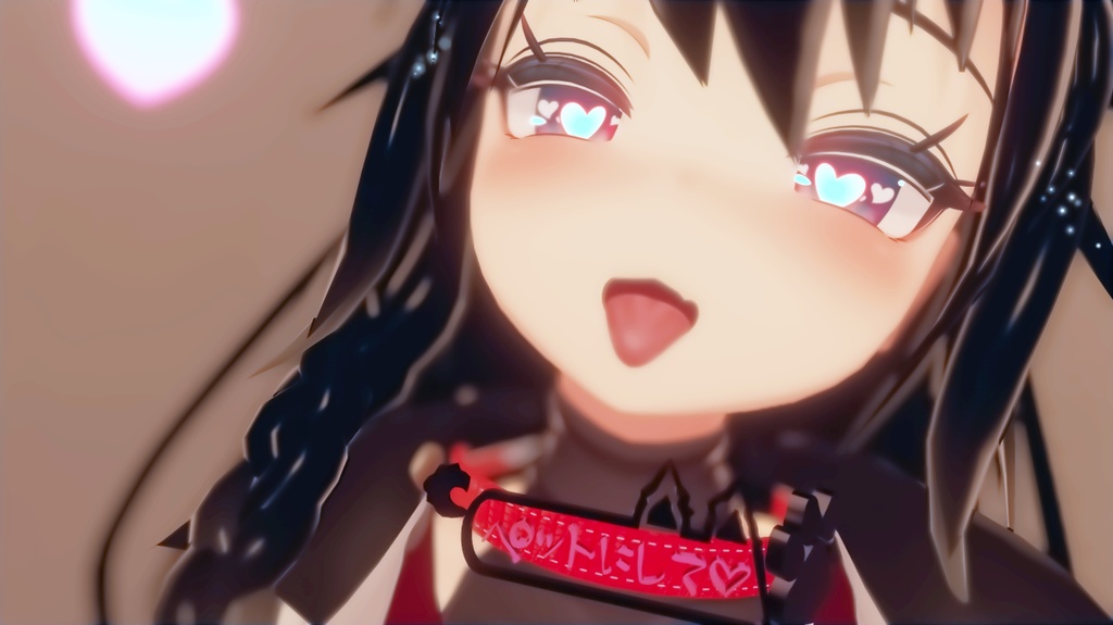 【VRchat】犬用わんこの首輪!ペットにされたいドMさん用の差分あり