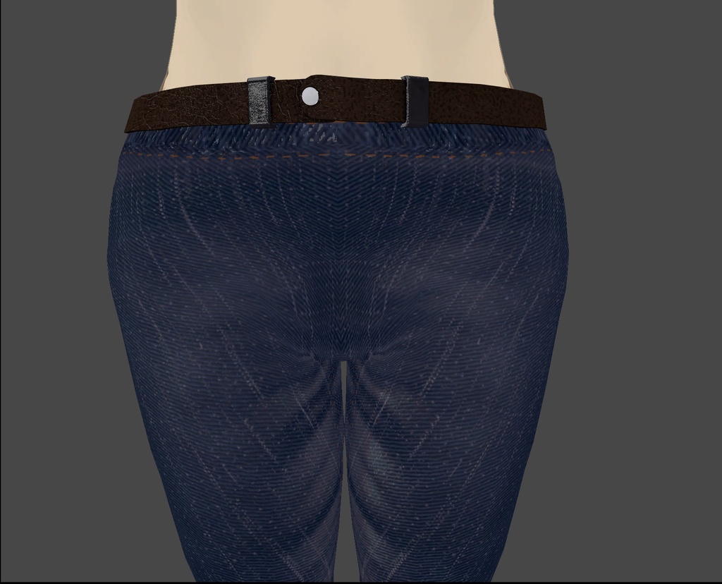 【VRC】トゥエル用デニム&ジャケット【トゥエル対応】