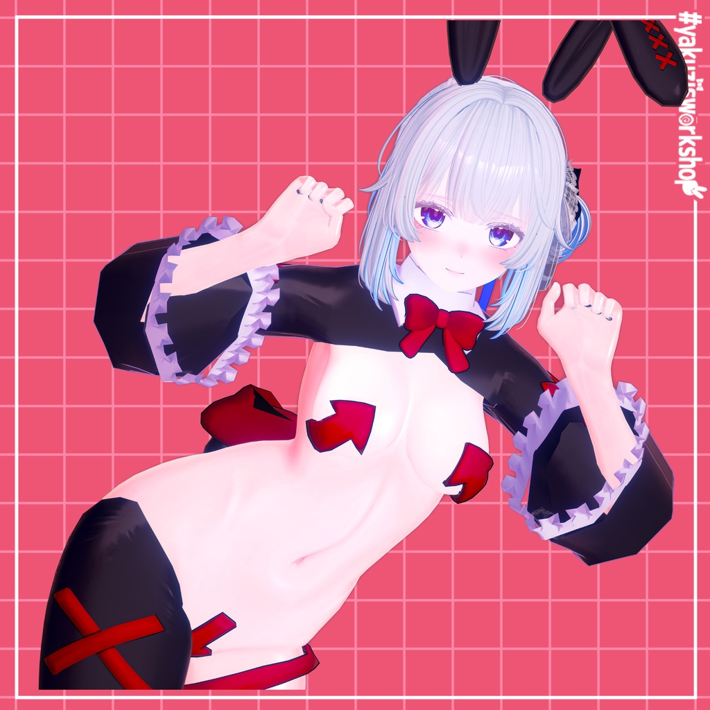 【記念sale50%OFF!】宵袖逆バニー【9アバター対応】