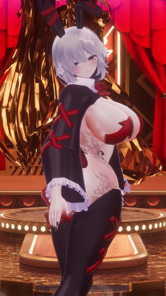 【記念sale50%OFF!】宵袖逆バニー【9アバター対応】