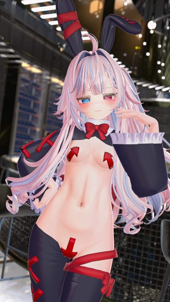 【記念sale50%OFF!】宵袖逆バニー【9アバター対応】