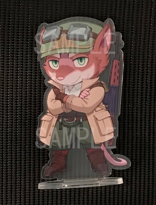 【受注生産予約】ＳＤイズモ・アクリルスタンド（神の棲む森VER.）