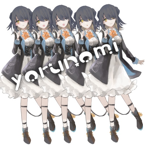 学者っぽいおちゃめな女の子の立ち絵【無料版あり/表情差分5種】