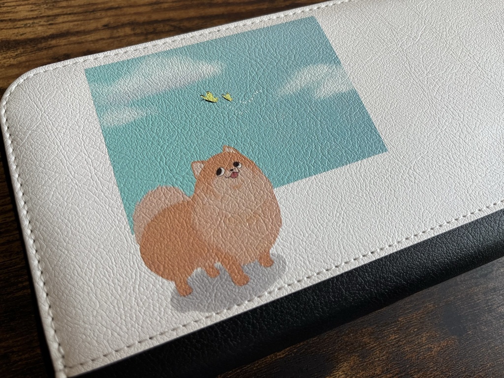 ポメのなすがままに 長財布