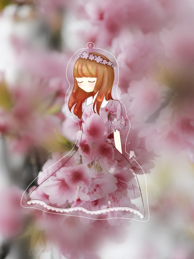 一緒にお出かけアクリルキーホルダー