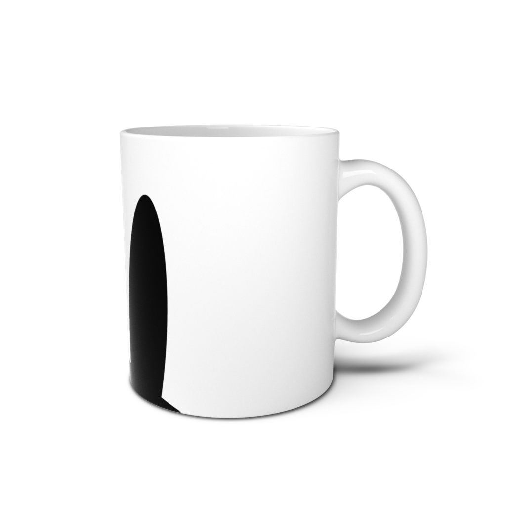 うさみみ -Black- マグカップ