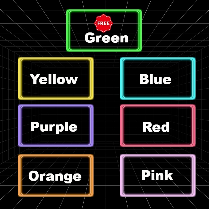 【無料版あり】YouTubeサムネイル用フレーム『ネオンライン』