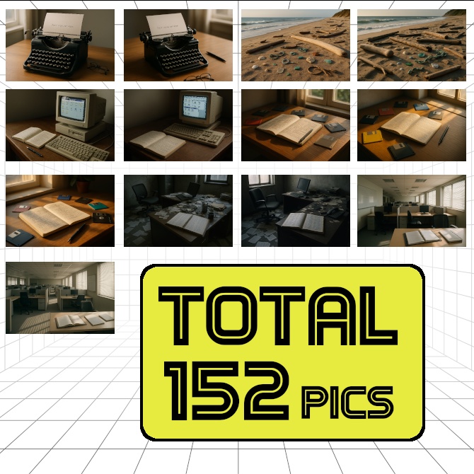 【note・ブログ用】高品質ヘッダー画像150枚パック