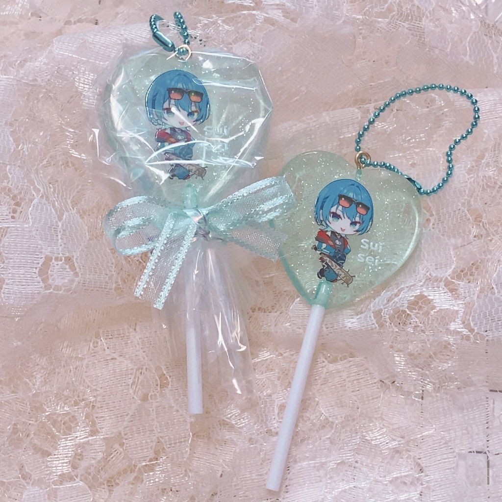 【ホロクル11th】すいちゃんキャンディーアクキー【非公式】